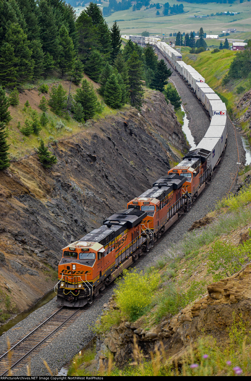 BNSF 7317